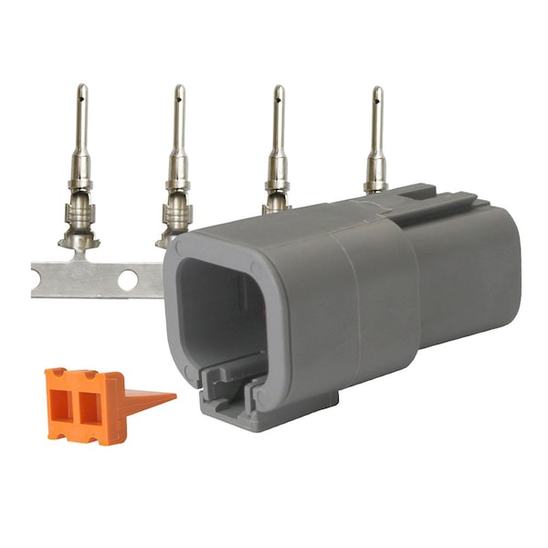 Pacer Group Pacer DTP Deutsch Receptacle Repair Kit - 14-12 AWG 4 Position TDTP04F-4RP - main